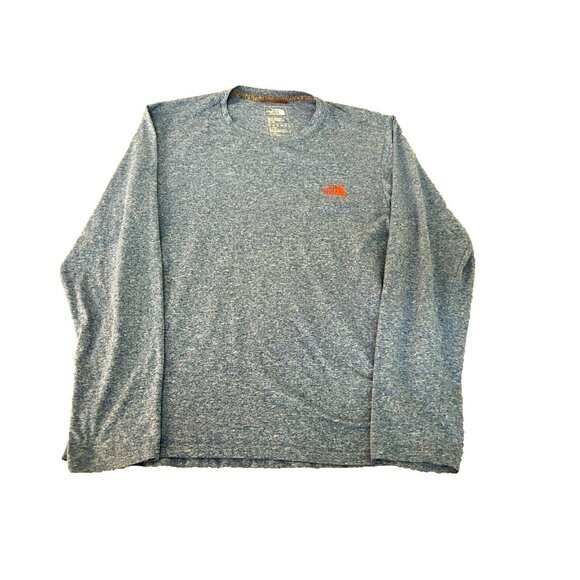 The North Face Shirt Adult Medium Long Sleeve Activewear Athletic Logo Mens‎ - Picture 1 of 7